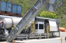 A section of the stated-owned asphalt plant.