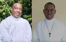 Rev Erick Alexander (left) and Rev Jea.n Ronald Charles