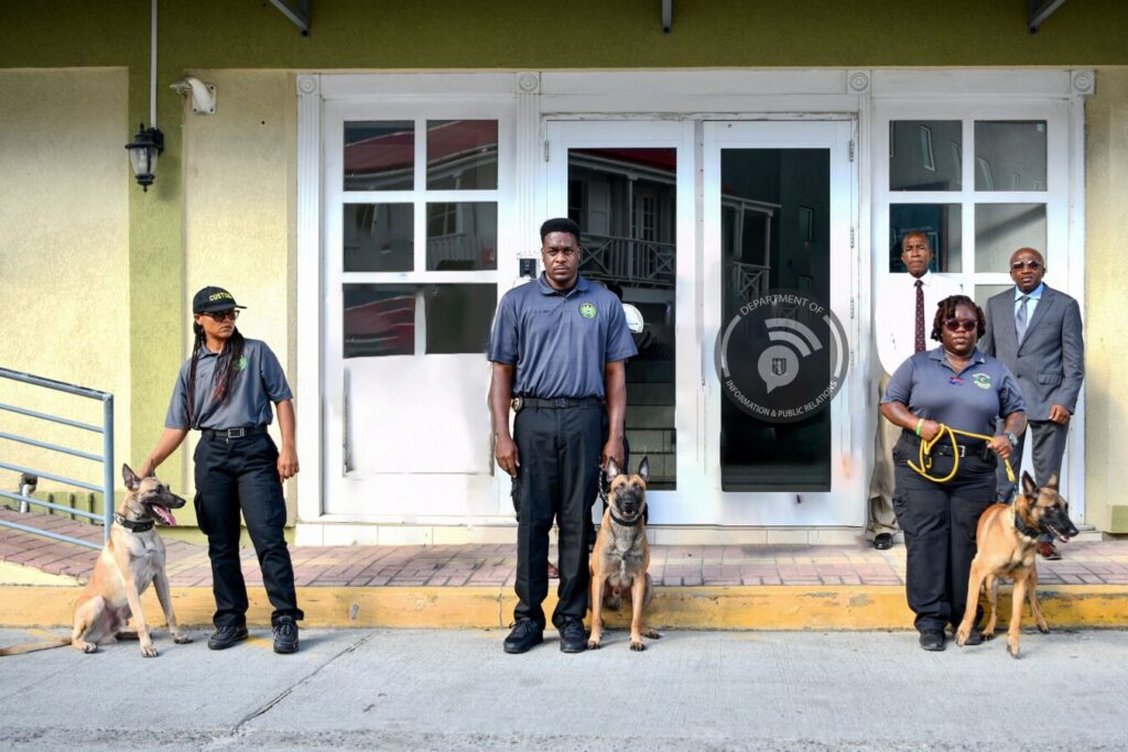 Two new dogs added to revived Customs K9 Unit