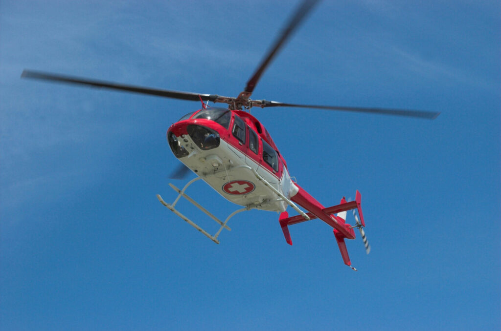 What about helicopters for medical emergencies?