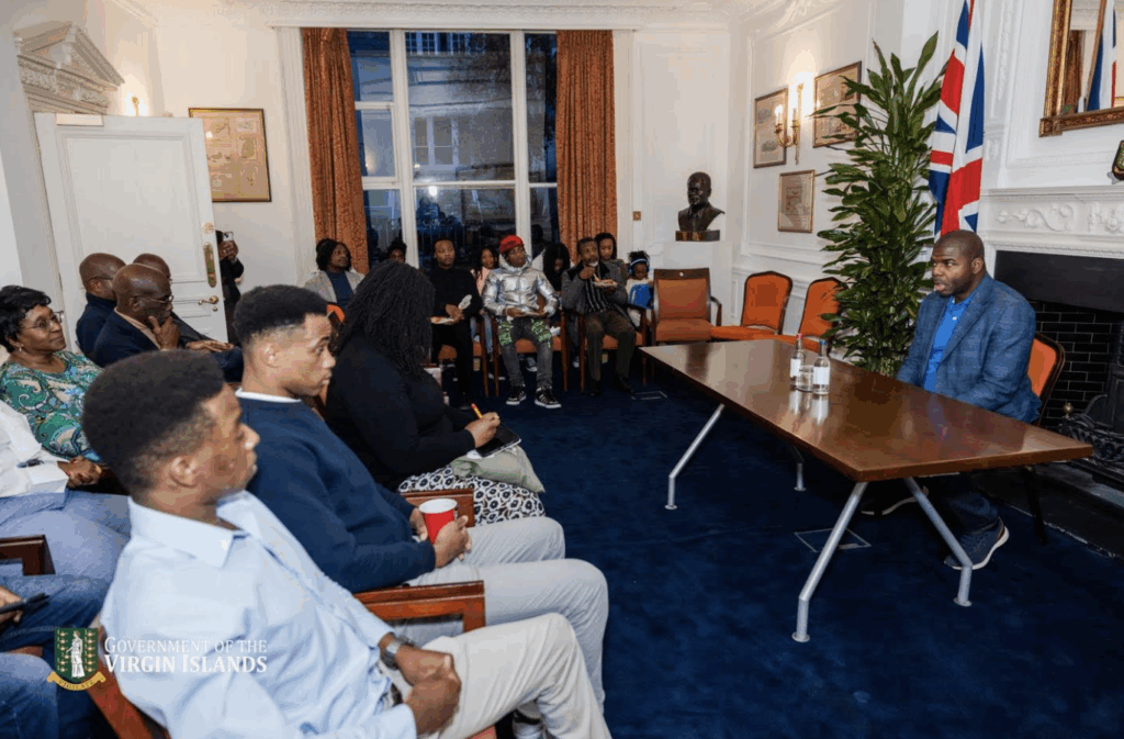 VI delegation meets with UK diaspora ahead of JMC