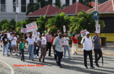 ‘Take your hands off the BVI’, protesters tell the UK