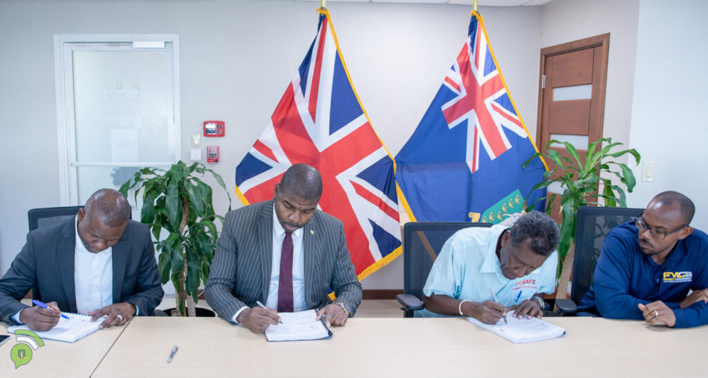 Sewerage contract signed for Parham Town to Long Swamp line