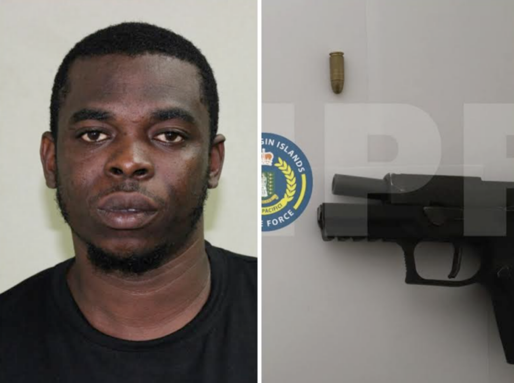 Man charged over Fahie Hill gun discovery
