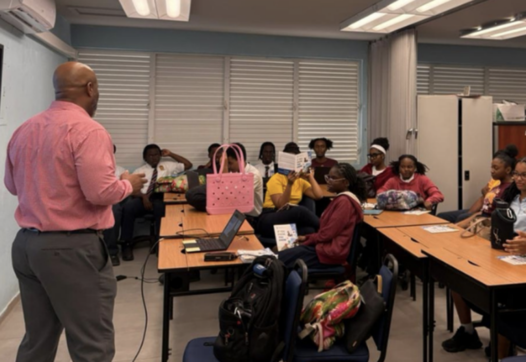 Financial services experts visit high schools across territory