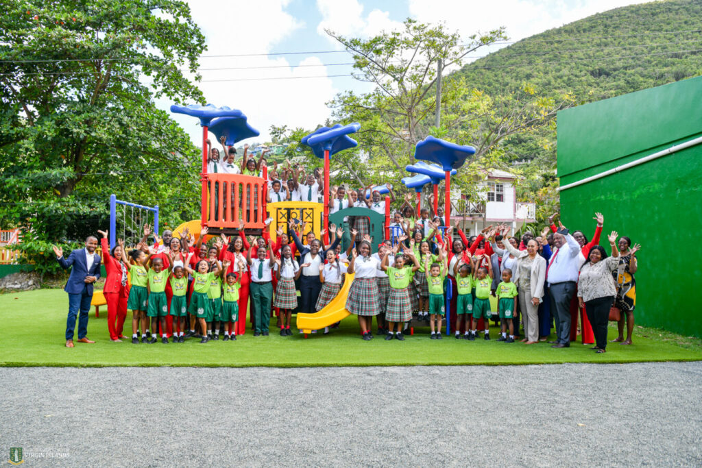 Ivan Dawson Primary gets new playground after lawmakers clash