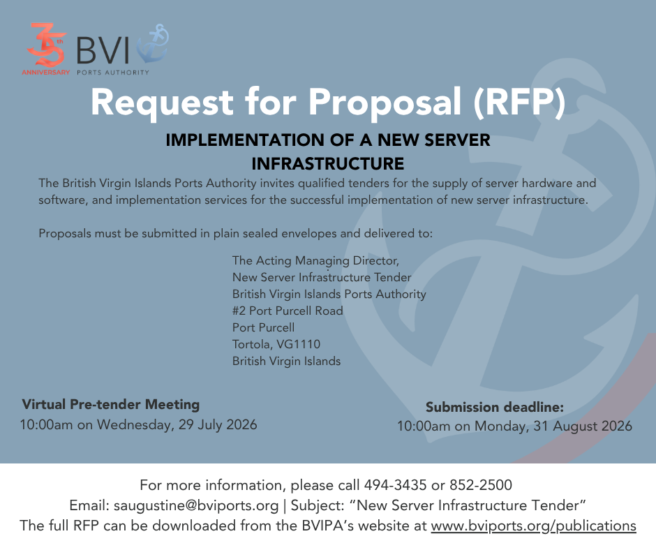 BVIPA_RFP New Server Infrastructure
