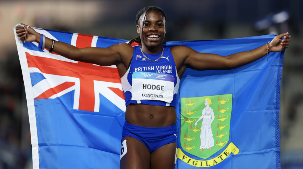 Adaejah Hodge mines gold at Commonwealth Games